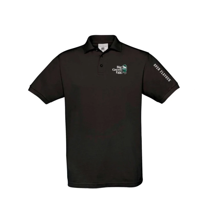 Big Green Egg Polokošeľa Čierna Unisex Genius