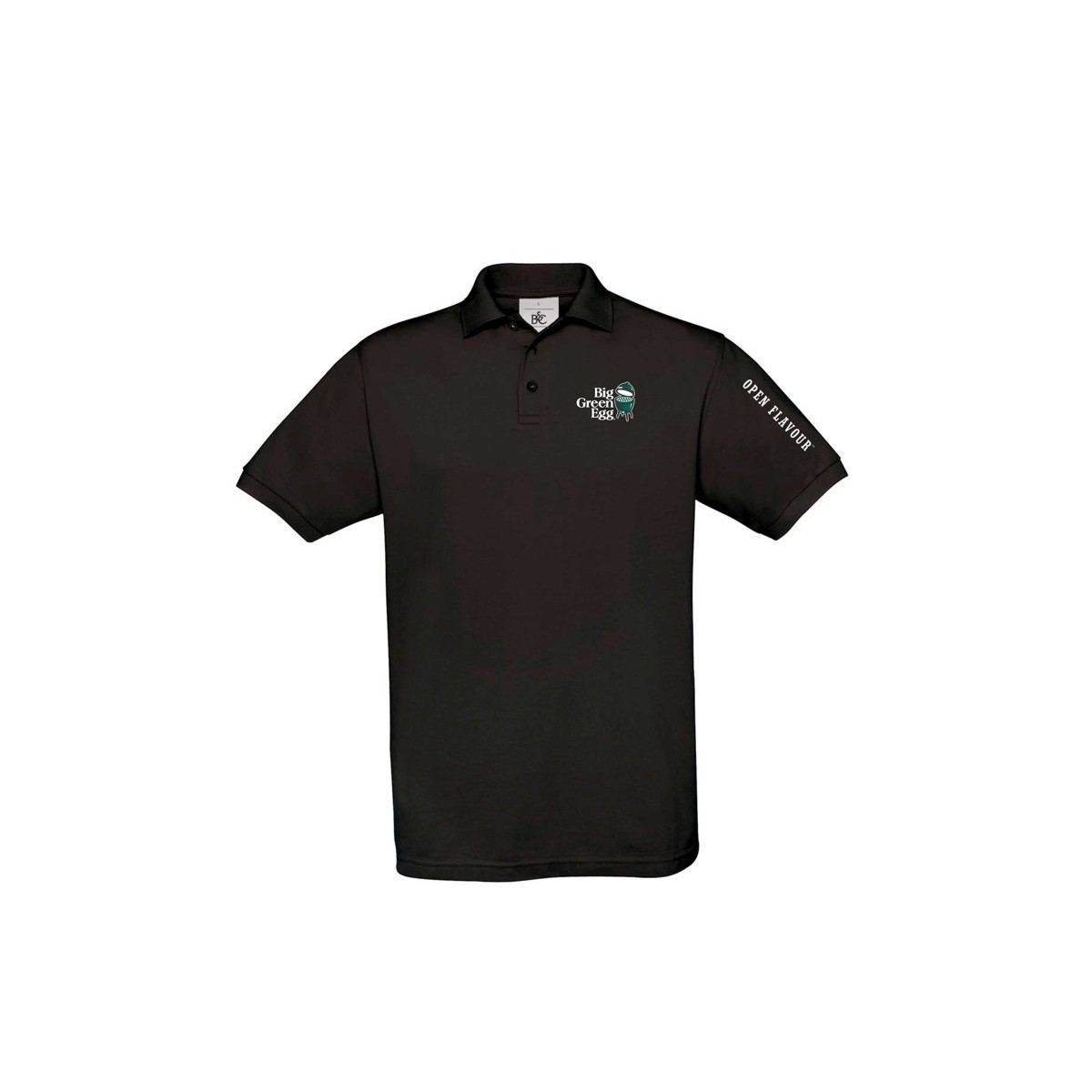 Big Green Egg Polokošeľa Čierna Unisex Genius