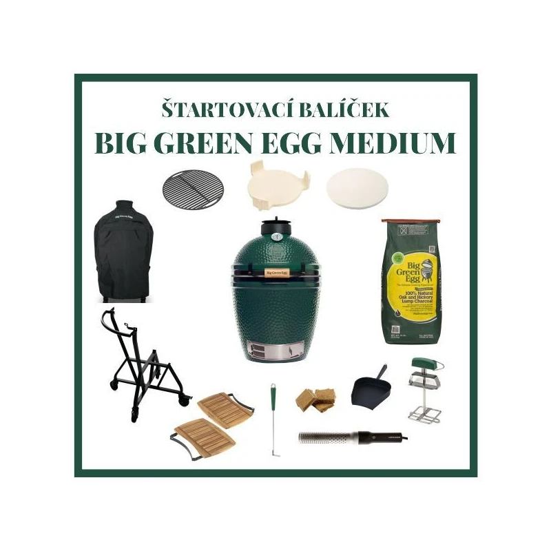 BIG GREEN EGG MEDIUM ZOSTAVA