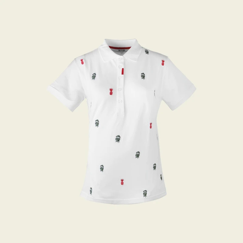 Polokošeľa dámska biela s potlačou