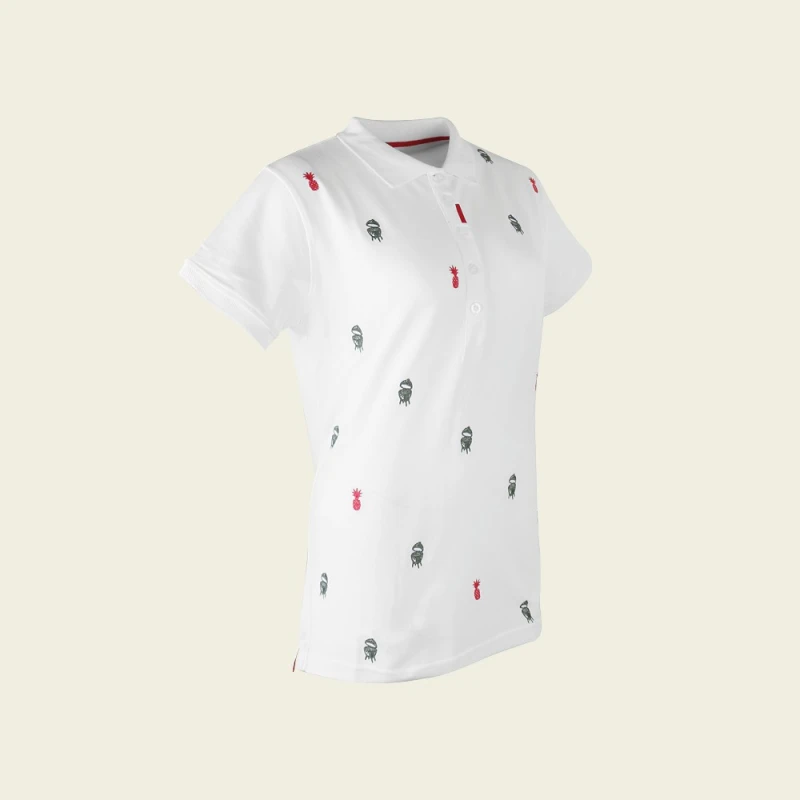 Polokošeľa dámska biela s potlačou