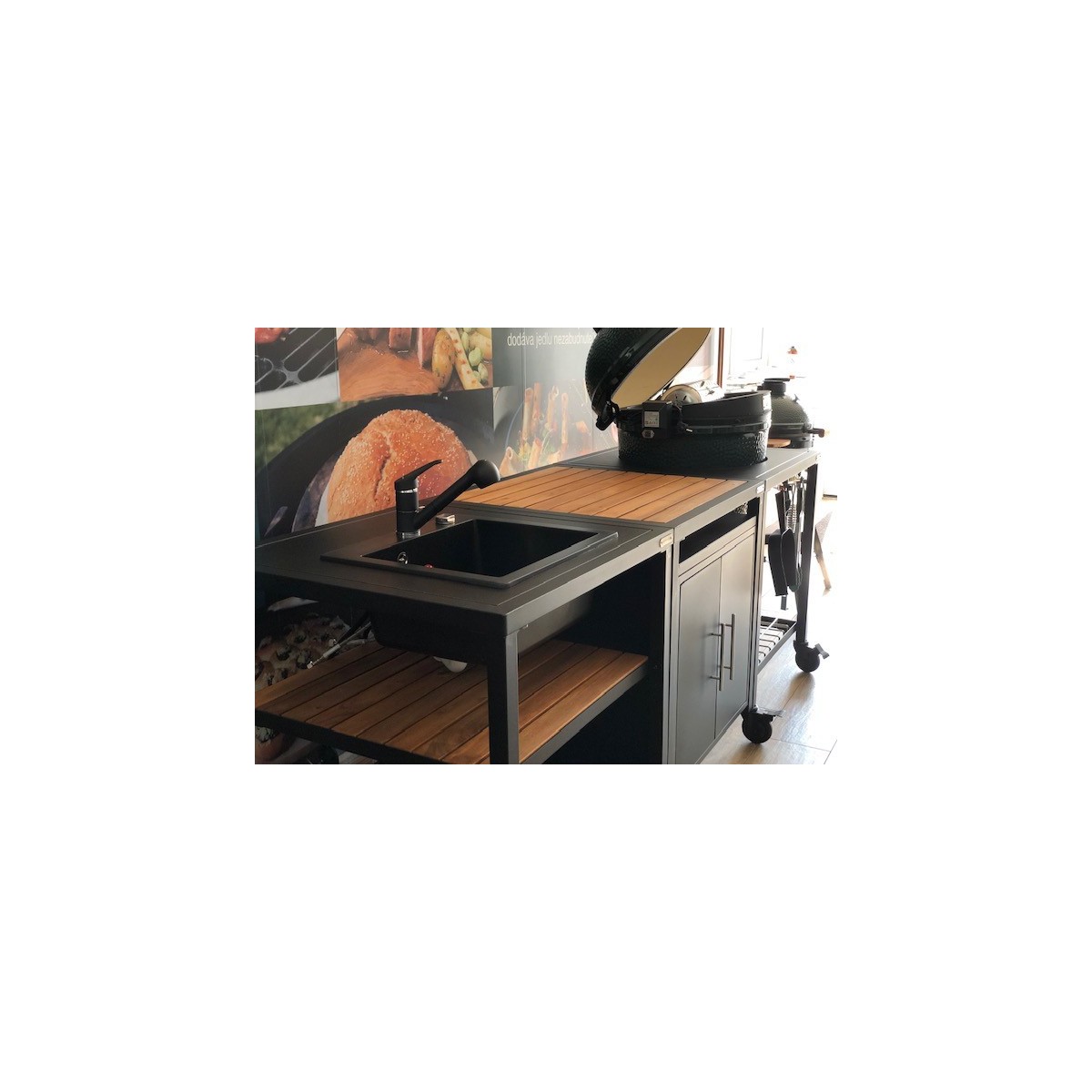 BIG GREEN EGG LARGE ZOSTAVA MODULAR